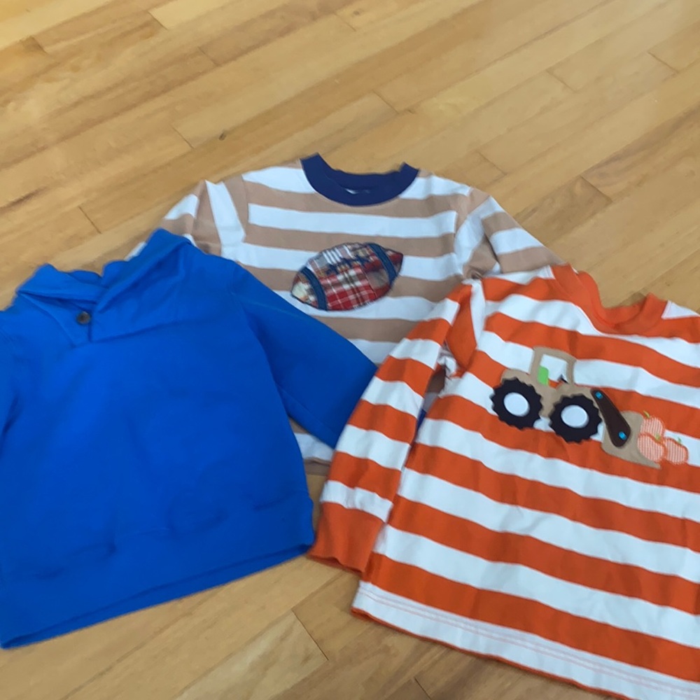 Kelly’s Kids fall shirts/pullover size 3-4